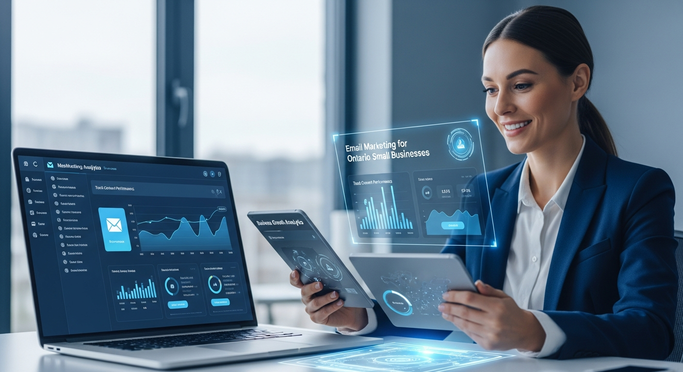 Marketing Consultant Reviewing Analytics